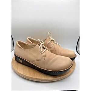 Alegria BRE-628 Beige Leather Lace Up Oxford Women 42 US 11.5-12 Comfort